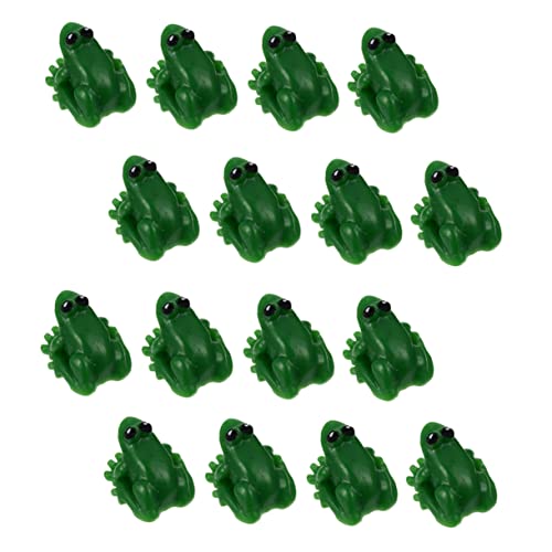 Yardwe 16 Stück Puppenhaus-Miniaturfrösche spielzeuge Toy kucheltier Dekorative Tierfiguren für Frosch Zeug Puppenhaus für Puppenhaus-Ornament Harz Green Yardwe 16 Stück Puppenhaus-Miniaturfrösche spielzeuge Toy kucheltier Dekorative Tierfiguren für Frosch Zeug Puppenhaus für Puppenhaus-Ornament Harz Green von Yardwe