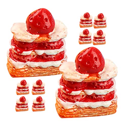 Yardwe 16 Stück Simulierter Kuchen Lebensechte Kuchen Künstlicher Erdbeerkuchen Simulationskuchen Mini Dessertmodell Simulation Obstkuchen Gefälschter Kuchen Yardwe 16 Stück Simulierter Kuchen Lebensechte Kuchen Künstlicher Erdbeerkuchen Simulationskuchen Mini Dessertmodell Simulation Obstkuchen Gefälschter Kuchen von Yardwe