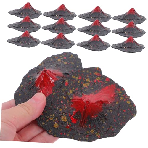 Yardwe 16 Stück Teiliges Kunststoff Vulkanmodell Mini Vulkanfigur für Lernspielzeug und Dekoration Farbenfrohes und Robustes Design für Wissenschaftliche Experimente und Mikro Yardwe 16 Stück Teiliges Kunststoff Vulkanmodell Mini Vulkanfigur für Lernspielzeug und Dekoration Farbenfrohes und Robustes Design für Wissenschaftliche Experimente und Mikro von Yardwe