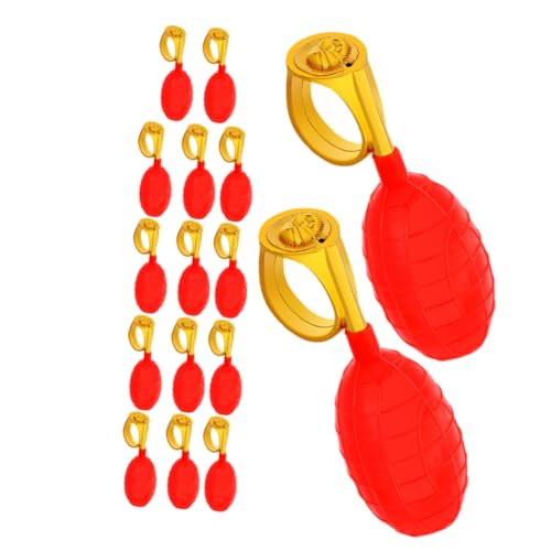 Yardwe 16 Stück Teiliges Wassersprüh Ring für Streiche Requisite für Aprilscherz für Halloween und Sommerunterhaltung Lustige Überraschung für Jung und Alt Yardwe 16 Stück Teiliges Wassersprüh Ring für Streiche Requisite für Aprilscherz für Halloween und Sommerunterhaltung Lustige Überraschung für Jung und Alt von Yardwe