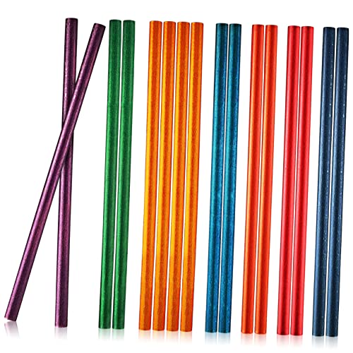 Yardwe 16Stücke Farbenfrohe Rhythmusstäbe Teiliges Holz Musikinstrument Für Sichere Und Langlebige Percussion Stöcke Kreativen Musikspaß von Yardwe