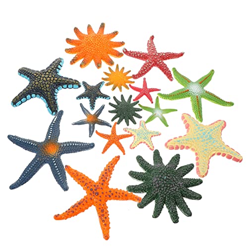 Yardwe 16Stücke Teiliges Von Sea Star Figuren Realistische Meeresbewohner Dekoration Für Kinderzimmer Und Wohnzimmer Seestern Spielzeuge Aus Hochwertigem von Yardwe