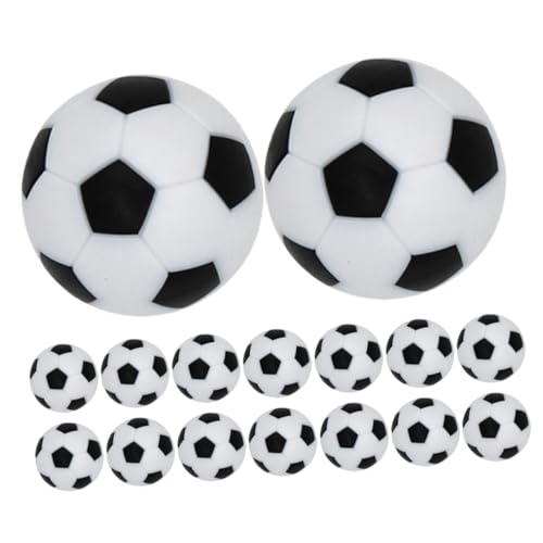 Yardwe 16pcs Foosball Tischspiel Ersatzkugeln Mini Tabletop Fußball -Foosball -Ball Tischfußballbälle Für Foosballspielzimmer Dekore 23mm von Yardwe