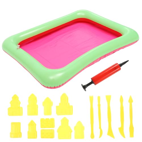 Yardwe 17 Stück Teiliges Sandspielzeug mit Kreativen Sandformen und Aufbewahrungstasche im Sandkasten und Am Strand Fördert die Kreativität und Motorik Zufällige Farbe Yardwe 17 Stück Teiliges Sandspielzeug mit Kreativen Sandformen und Aufbewahrungstasche im Sandkasten und Am Strand Fördert die Kreativität und Motorik Zufällige Farbe von Yardwe