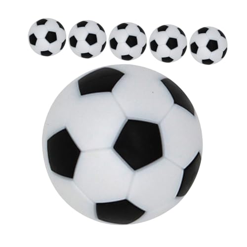 Yardwe 18 Stck. Mini Tischfußball Bälle Ersatzbälle für Tischkicker Robust und Langlebig Passend für Standard Tischfußballspiele für Fußballfans von Yardwe