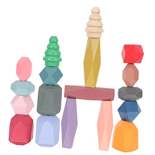Yardwe 18Stücke Teiliges Stapelspielzeug Für Farbige Stapelsteine Feinmotorik Hand Augen Koordination Und Kreativen Fähigkeiten Und Party Yardwe 18Stücke Teiliges Stapelspielzeug Für Farbige Stapelsteine Feinmotorik Hand Augen Koordination Und Kreativen Fähigkeiten Und Party von Yardwe