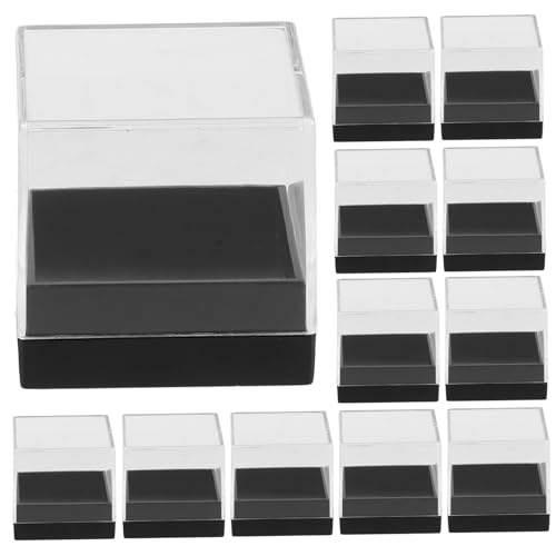 Yardwe 18er-Box Mineralprobenkasten Sammlung Sammlerstück Edelstein Showcase Anzeige Felsen Klein Sammelbar Mini Led Mineralien Fall Stapelbar Ballvitrine Acryl Yardwe 18er-Box Mineralprobenkasten Sammlung Sammlerstück Edelstein Showcase Anzeige Felsen Klein Sammelbar Mini Led Mineralien Fall Stapelbar Ballvitrine Acryl von Yardwe