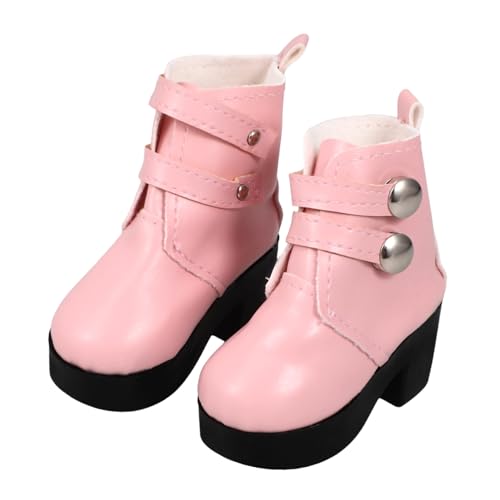 Yardwe 1Paar Puppenschuhe für Puppen PU Stiefel mit Hohem Absatz Langlebig und Kreativitätsfördernd Zubehör für Puppenoutfits und Rollenspiele Yardwe 1Paar Puppenschuhe für Puppen PU Stiefel mit Hohem Absatz Langlebig und Kreativitätsfördernd Zubehör für Puppenoutfits und Rollenspiele von Yardwe