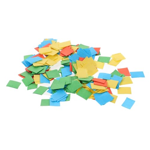 Yardwe 1Packung Rechteckiges Seidenpapier Konfetti Mehrfarbige Streusel für Hochzeiten Geburtstagsfeiern und Fiesta Partys für Tischdekoration und Festliche Anlässe Yardwe 1Packung Rechteckiges Seidenpapier Konfetti Mehrfarbige Streusel für Hochzeiten Geburtstagsfeiern und Fiesta Partys für Tischdekoration und Festliche Anlässe von Yardwe