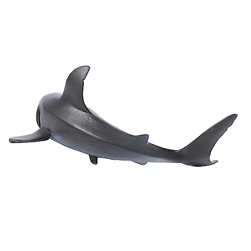 Yardwe 1Pc Marine Life Modelle Tiere Modell Künstliche Shark Modell Simulation Shark Modell Kunststoff Dunkelgrau von Yardwe