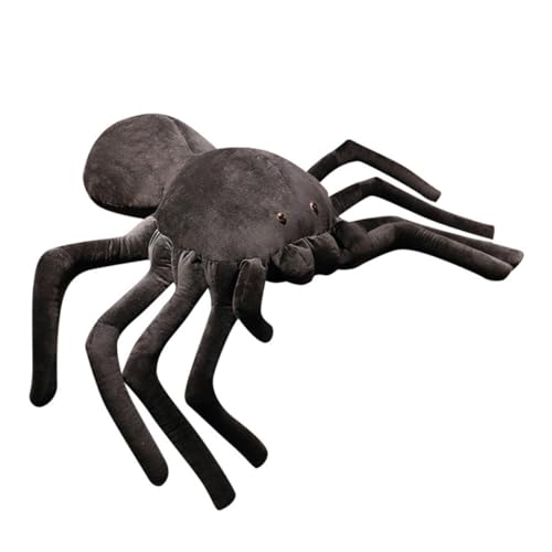 Yardwe 1Pc Spinne Plüsch Puppe Home Puppe Ornament Baumwolle Stofftier Plüschtier Cartoon Plüsch Spinne Plüsch Stofftier Puppe Cartoon Wurfkissen Spinne Schwarz Pp Baumwolle von Yardwe