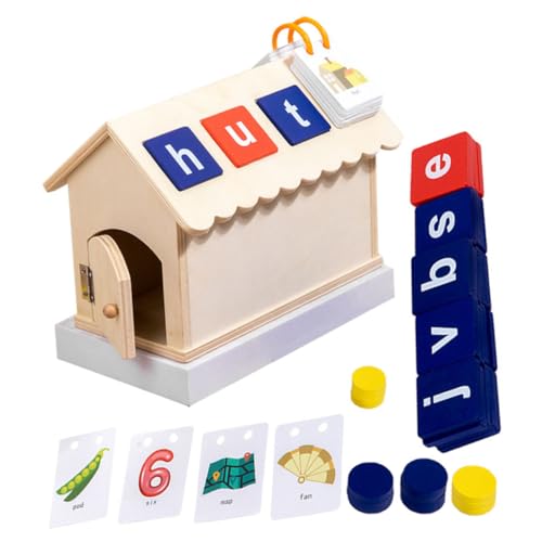 Yardwe 1Satz Alphabet Lernspielzeug Für Rechtschreibspielzeug Zur Buchstabenerkennung Motorik Pädagogisches Werkzeug Für Kreatives Lernen von Yardwe