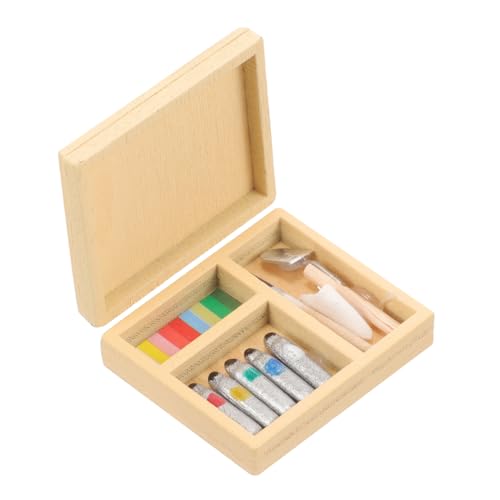 Yardwe 1Satz Aquarellkasten Für Puppenhaus Dekoration Authentisches Zubehör Für Kreative Bastelprojekte Für Sammler Und Miniaturenliebhaber Yardwe 1Satz Aquarellkasten Für Puppenhaus Dekoration Authentisches Zubehör Für Kreative Bastelprojekte Für Sammler Und Miniaturenliebhaber von Yardwe