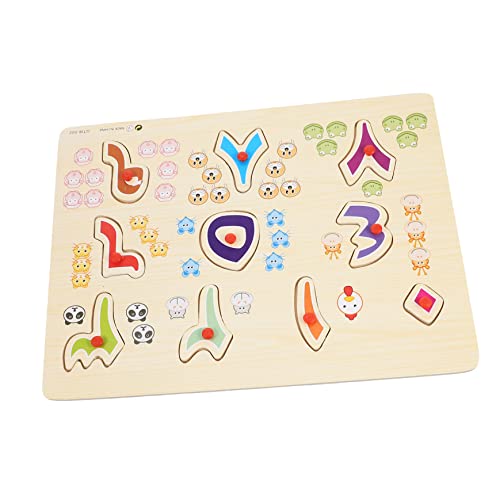 Yardwe 1Satz Arabisches Puzzle Frühes Lernspielzeug Für Logisches Alphabet Puzzle Für Pädagogisches Kognitiven Fähigkeiten von Yardwe