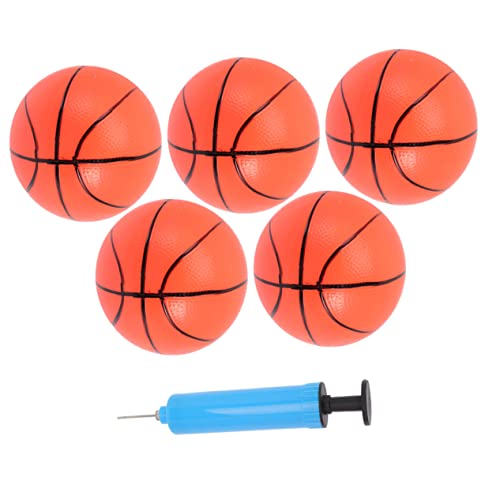 Yardwe 1Satz Aufblasbares Mini Basketballspielzeug Für Teiliges Kleine Bälle Pumpe Für Geburtstagsfeiern Und Sportliche Aktivitäten Drinnen Und Draußen Yardwe 1Satz Aufblasbares Mini Basketballspielzeug Für Teiliges Kleine Bälle Pumpe Für Geburtstagsfeiern Und Sportliche Aktivitäten Drinnen Und Draußen von Yardwe