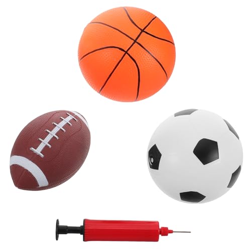 Yardwe 1Satz Aufblasbares Teiliges Bouncy Ball Set für Interaktives mit Pumpe für Drinnen und Draußen Verbessert Motorische Fähigkeiten und Fördert Familienbindung Yardwe 1Satz Aufblasbares Teiliges Bouncy Ball Set für Interaktives mit Pumpe für Drinnen und Draußen Verbessert Motorische Fähigkeiten und Fördert Familienbindung von Yardwe