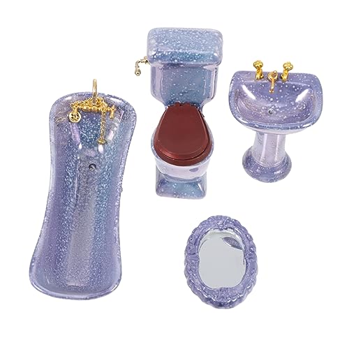 Yardwe 1satz Miniatur Möbel Teiliges Badezimmer Zubehör Für Puppenhäuser Keramik Badewanne Toilette Waschbecken Für Miniaturmodelle Spielzeug Yardwe 1satz Miniatur Möbel Teiliges Badezimmer Zubehör Für Puppenhäuser Keramik Badewanne Toilette Waschbecken Für Miniaturmodelle Spielzeug von Yardwe