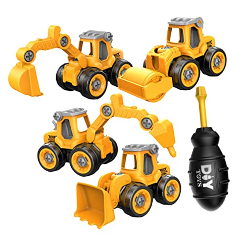 Yardwe 1Satz Baufahrzeug Set für Teiliges DIY Engineering Truck mit Schraubendreher Gelbem Transportkoffer Fördert Kreativität und Praktische Fähigkeiten für Kleine Bauarbeiter Yardwe 1Satz Baufahrzeug Set für Teiliges DIY Engineering Truck mit Schraubendreher Gelbem Transportkoffer Fördert Kreativität und Praktische Fähigkeiten für Kleine Bauarbeiter von Yardwe
