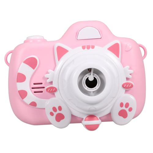 Yardwe 1Satz Bubble Automatisches Seifenblasenblasen Für Musik Und Licht Rosa Katzen Design Sicheres Und Langlebiges Lernspielzeug Für Drinnen Und Draußen von Yardwe