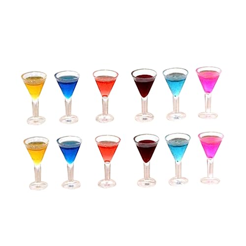 Yardwe 1Satz Cocktail Tassen Maßstab Resin Weingläser Für Miniaturhäuser Realistische Dekoration Für Puppenhäuser Gemischten Farben Yardwe 1Satz Cocktail Tassen Maßstab Resin Weingläser Für Miniaturhäuser Realistische Dekoration Für Puppenhäuser Gemischten Farben von Yardwe