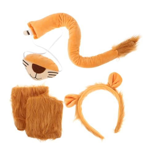 Yardwe 1Satz Cosplay Kostüm Zubehör mit Stirnband Nase und Handschuhen für Partys und Festliche Anlässe für Geburtstagsfeiern und Cosplay Events Yardwe 1Satz Cosplay Kostüm Zubehör mit Stirnband Nase und Handschuhen für Partys und Festliche Anlässe für Geburtstagsfeiern und Cosplay Events von Yardwe