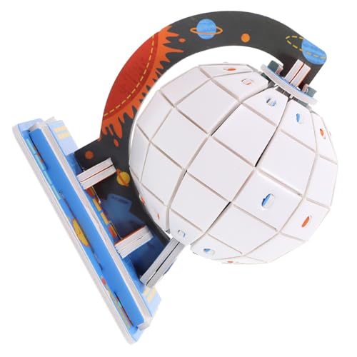 Yardwe 1Satz DIY Erdkugel Modell Für Wissenschaftsspielzeug Lehrreiches Bastelmaterial Für Geographie Und Physikunterricht Fördert Kreativität von Yardwe