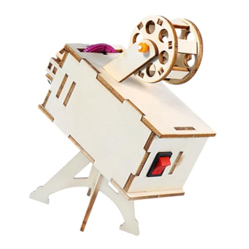 Yardwe 1Satz DIY Für Stem Bildungsprojektor Zum Selbermachen Holzmodell Für Kreative Experimente Und Wissenschaftsprojekte Lernspielzeug Für Eltern Junge Mädchen Aktivitäten von Yardwe