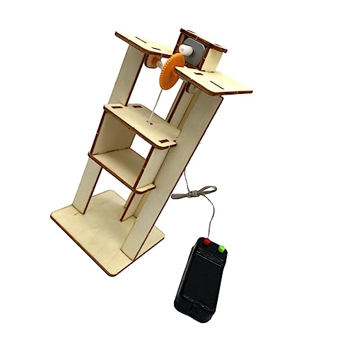 Yardwe 1Satz DIY Holzaufzug Für Pädagogisches DIY Elevator Modell Für Kreative Experimente Lehrreiches Handwerk Ohne Batterie Fördert Kreativität Von Kindern Yardwe 1Satz DIY Holzaufzug Für Pädagogisches DIY Elevator Modell Für Kreative Experimente Lehrreiches Handwerk Ohne Batterie Fördert Kreativität Von Kindern von Yardwe
