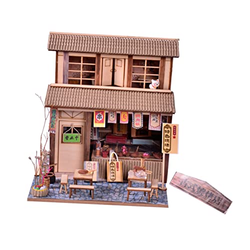 Yardwe 1Satz DIY Holzhaus Puzzle Kit Kreatives Bastelset Für Entwicklung Praktischer Fähigkeiten Und Kreativität Anleitungen Für BAU Yardwe 1Satz DIY Holzhaus Puzzle Kit Kreatives Bastelset Für Entwicklung Praktischer Fähigkeiten Und Kreativität Anleitungen Für BAU von Yardwe
