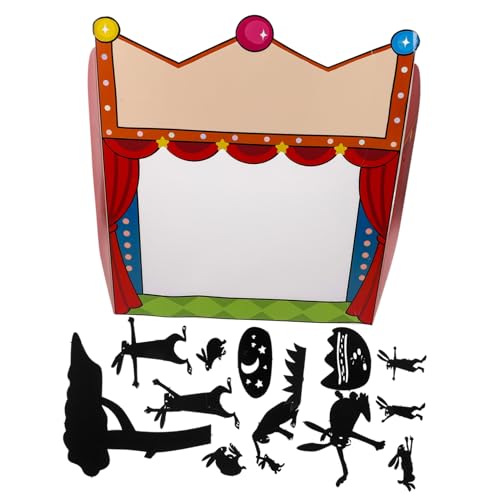 Yardwe 1Satz DIY Schattenpuppen Bastelset für Kreatives Puppenspiel Theater Wissenschafts Experiment Ausrüstung Karneval Requisiten Geschichtenerzählen von Yardwe