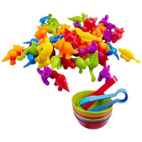 Yardwe 1satz -Dinosaurier Sortierspielzeug Für Kleinkinder Lernspielzeug Zählen Und Sortieren Bunten Für Vorschulkinder Farben Zufällig Yardwe 1satz -Dinosaurier Sortierspielzeug Für Kleinkinder Lernspielzeug Zählen Und Sortieren Bunten Für Vorschulkinder Farben Zufällig von Yardwe