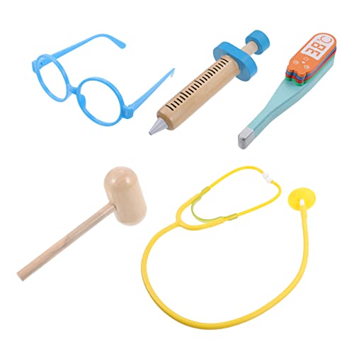 Yardwe 1Satz Doktorspielzeug Set Für Medizinkoffer Für Kleine Ärzte Thermometer Für Jungen Und Jahren Für Rollenspiele Yardwe 1Satz Doktorspielzeug Set Für Medizinkoffer Für Kleine Ärzte Thermometer Für Jungen Und Jahren Für Rollenspiele von Yardwe