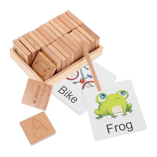 Yardwe 1Satz Doppelseitiges Nachzeichenspielzeug für Alphabet Lernspiel Pädagogisches mit Aufbewahrungsbox für Vorschüler und Kleinkinder von Yardwe