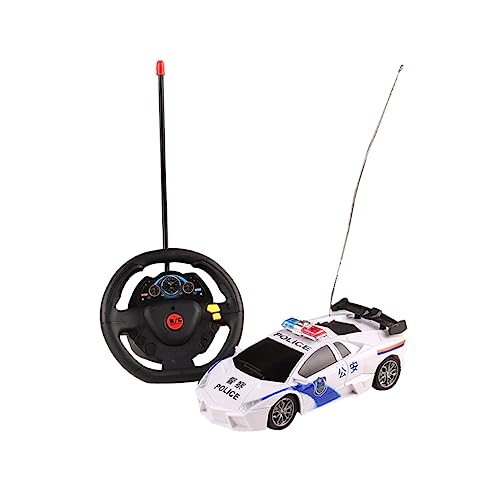 Yardwe 1Satz Fernbedienungsauto Für Polizeiauto Mit Simulationsdesign Langlebig Und Leicht Kinderspielzeug Spielentwicklung von Yardwe