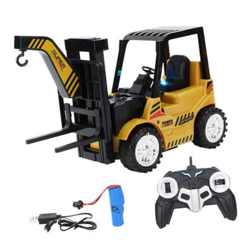 Yardwe 1Satz Ferngesteuertes Gabelstapler Mit Beweglichem Gabelarm Und Bunten Lichtern Pädagogisches Fahrzeugspielzeug Für Drinnen Und Draußen Fördert Praktische Fähigkeiten Yardwe 1Satz Ferngesteuertes Gabelstapler Mit Beweglichem Gabelarm Und Bunten Lichtern Pädagogisches Fahrzeugspielzeug Für Drinnen Und Draußen Fördert Praktische Fähigkeiten von Yardwe