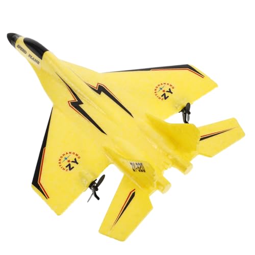 Yardwe 1Satz Ferngesteuertes Schaumflugzeug Mit LED Lichtern USB Wiederaufladbar Kinderfreundliches Für Rasen Und Nachtflüge Präzise Handwerkskunst von Yardwe