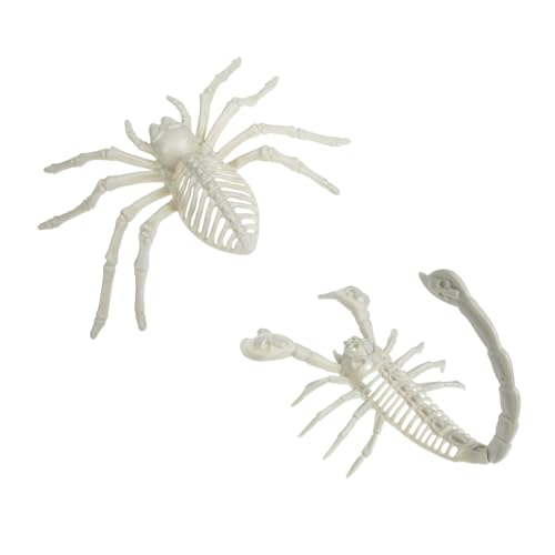 Yardwe 1Satz Gefälschten Spinnen Und Skorpionen Für Halloween Deko Realistische Halloween Requisiten Zur Gruselatmosphäre Für Spukhaus Dekoration Und Partys von Yardwe