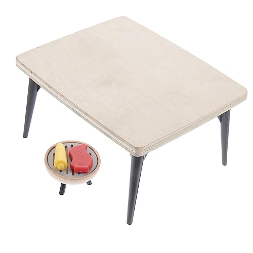 Yardwe 1Satz Grill Modell Für Puppenhaus Mit Mini Holzgrill Und Kleine Hausdekoration Für Mini Puppen Und Puppenhausmöbel Für Kreatives Yardwe 1Satz Grill Modell Für Puppenhaus Mit Mini Holzgrill Und Kleine Hausdekoration Für Mini Puppen Und Puppenhausmöbel Für Kreatives von Yardwe