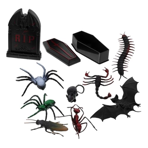 Yardwe 1Satz Halloween Mini Dekoration Grabstein mit Tierischen Miniaturen für Kreative Szenen zur Verschönerung von Puppenhäusern Tischdekoration Yardwe 1Satz Halloween Mini Dekoration Grabstein mit Tierischen Miniaturen für Kreative Szenen zur Verschönerung von Puppenhäusern Tischdekoration von Yardwe