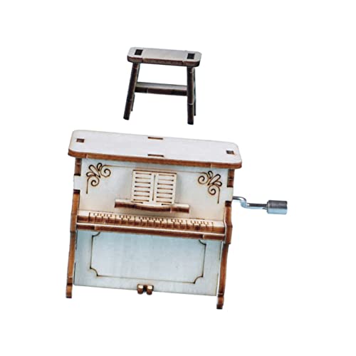Yardwe 1Satz Handgefertigte Musical Box Aus DIY Klavier Design Für Und Sicher Kreatives Für Jungen Und Dekorative Für Zuhause von Yardwe