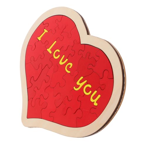 Yardwe 1Satz Herz Puzzlebrett Aus Holz Romantisches Verlobungspuzzle Für Valentinstag Hochzeit Und Kreatives Und Deko Für Großes Yardwe 1Satz Herz Puzzlebrett Aus Holz Romantisches Verlobungspuzzle Für Valentinstag Hochzeit Und Kreatives Und Deko Für Großes von Yardwe