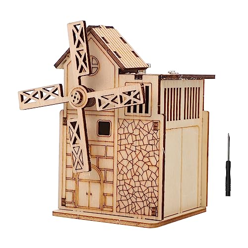 Yardwe 1Satz Hölzerne Musikbox Holzspielzeug Kinderfreundliches Design Geburtstagsgeschenk Für Motorbetrieben Kreative Puzzle Erfahrung Yardwe 1Satz Hölzerne Musikbox Holzspielzeug Kinderfreundliches Design Geburtstagsgeschenk Für Motorbetrieben Kreative Puzzle Erfahrung von Yardwe
