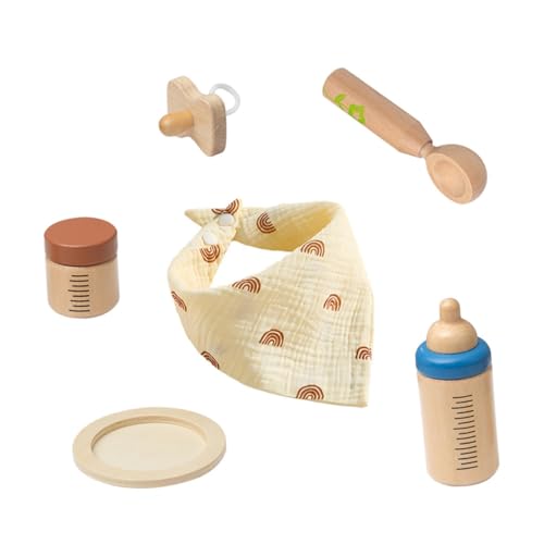 Yardwe 1Satz Holz Flaschenfütterungsset Für Pädagogisches Zur Rollenspiel Fütterung Aus Hochwertigem Holz Für Kreatives Und Lernspaß Für Kleinkinder Jahren Yardwe 1Satz Holz Flaschenfütterungsset Für Pädagogisches Zur Rollenspiel Fütterung Aus Hochwertigem Holz Für Kreatives Und Lernspaß Für Kleinkinder Jahren von Yardwe