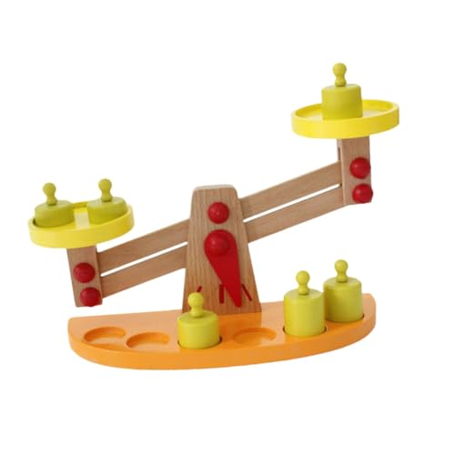 Yardwe 1Satz Holz Lernspielzeug Mit Waagschale Montessori Für Balancespielzeug Feinmotorik Und Mathematischen Fähigkeiten Für Jungen Yardwe 1Satz Holz Lernspielzeug Mit Waagschale Montessori Für Balancespielzeug Feinmotorik Und Mathematischen Fähigkeiten Für Jungen von Yardwe