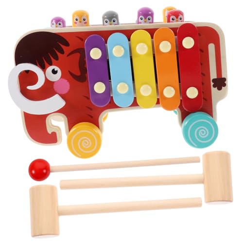 Yardwe 1Satz Holz Pochendes Für Kleinkinder Pädagogisches Zur Fähigkeitenentwicklung Für Eltern Junge Mädchen Aktivitäten Langlebig Und Sicher Mit Niedlichem Cartoon Design von Yardwe