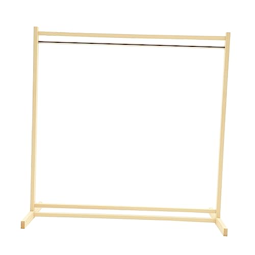 Yardwe 1Satz Holz Puppenkleiderständer für Puppen Praktischer Kleiderbügel Organizer für Puppenkleidung im Kinderzimmer Ordentlich und Puppenzubehör Yardwe 1Satz Holz Puppenkleiderständer für Puppen Praktischer Kleiderbügel Organizer für Puppenkleidung im Kinderzimmer Ordentlich und Puppenzubehör von Yardwe