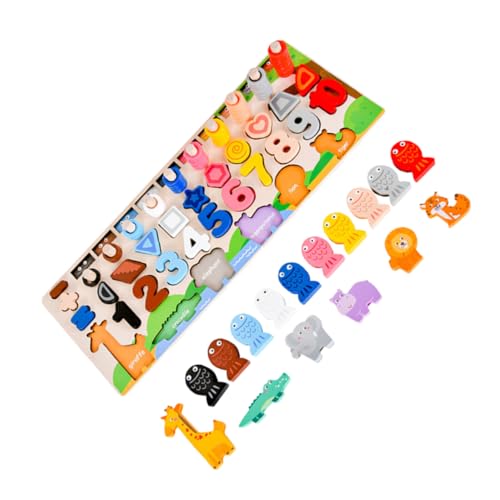 Yardwe 1Satz Holz Puzzle Für Pädagogisches Matching Kreatives Holzspielzeug Für Entwicklung Von Farben Formen Für Jahre Alte Jungen Yardwe 1Satz Holz Puzzle Für Pädagogisches Matching Kreatives Holzspielzeug Für Entwicklung Von Farben Formen Für Jahre Alte Jungen von Yardwe