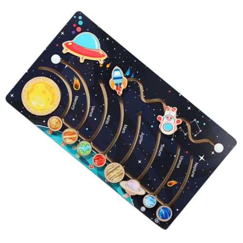 Yardwe 1Satz Holz Sonnensystem Puzzle Für Kreatives Weltraumspielzeug Problemlösungsfähigkeiten Für Vorschul Lernaktivitäten Und Kreative Spiele Yardwe 1Satz Holz Sonnensystem Puzzle Für Kreatives Weltraumspielzeug Problemlösungsfähigkeiten Für Vorschul Lernaktivitäten Und Kreative Spiele von Yardwe