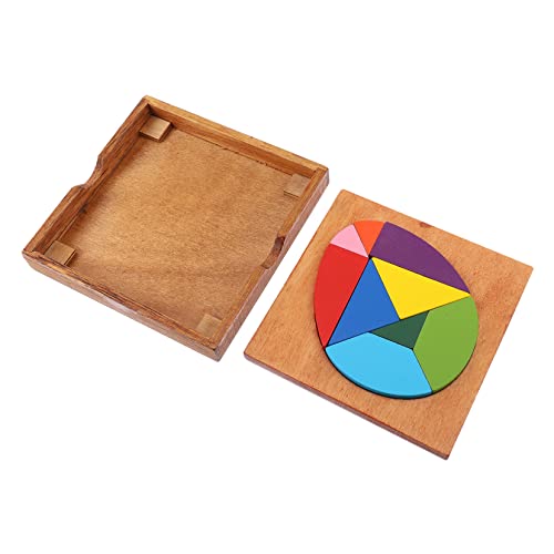 Yardwe 1Satz Holz Tangram Puzzle Eiförmige Bausteine für Kognitive Entwicklung Kreatives und Hand Augen Koordination für Kleinkinder Yardwe 1Satz Holz Tangram Puzzle Eiförmige Bausteine für Kognitive Entwicklung Kreatives und Hand Augen Koordination für Kleinkinder von Yardwe