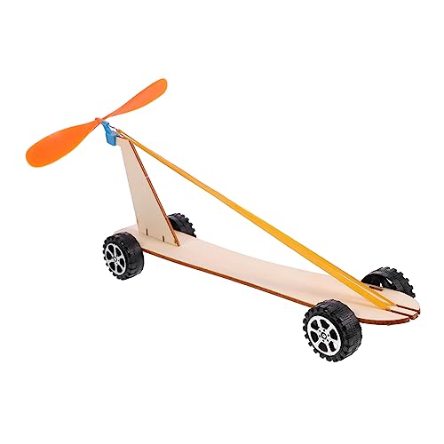Yardwe 1Satz Holz Windkraft Auto Spielzeugset Teiliges Für Wissenschaftliche Experimente Fördert Kreativität Und Intellektuelle Entwicklung Von Kindern Robustes Und Sicheres von Yardwe